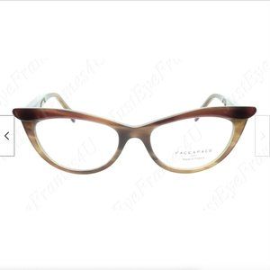 Face A Face Ebony Eyeglasses Frames Brown Cateye